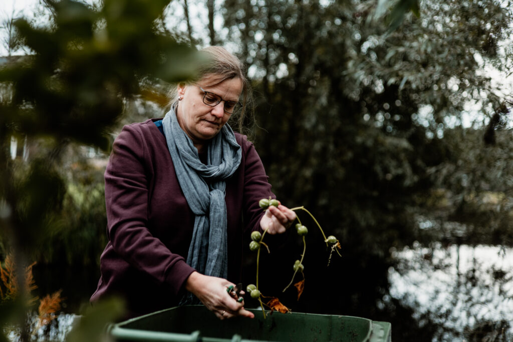 Day in the life fotografie in de tuin