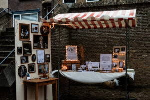 Kraampje op de kerstmarkt in Zuid-Holland