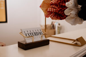 Brandingfotografie voor creatief ondenemers_detail visitiekaartje